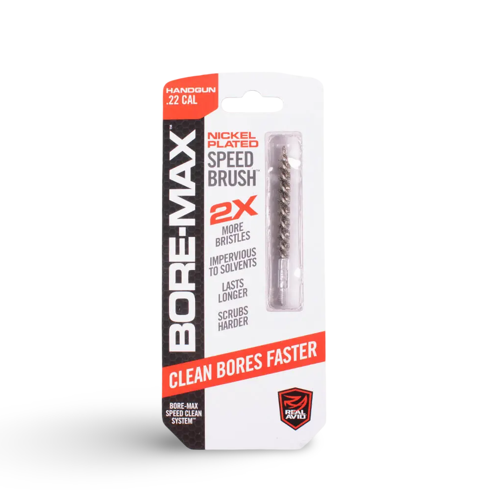 REAL AVID BORE-MAX SPEED BRUSH .22 REINIGUNGSBÜRSTE HANDGUN