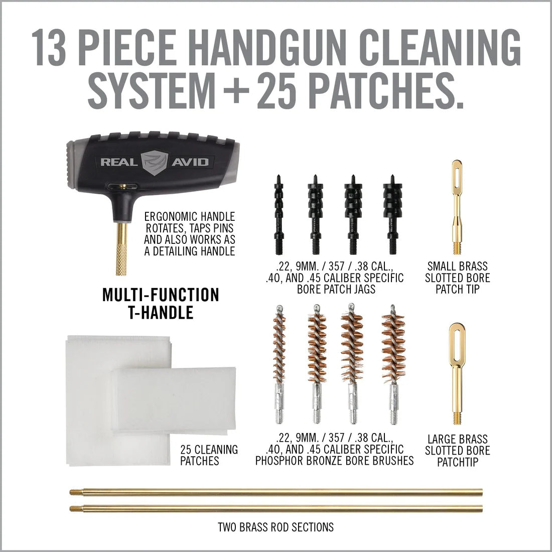 REAL AVID GUN BOSS PRO HANDGUN CLEANING KIT