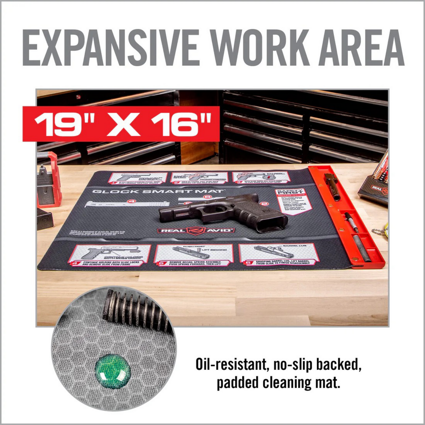 REAL AVID GLOCK Smart Mat Reinigungsmatte