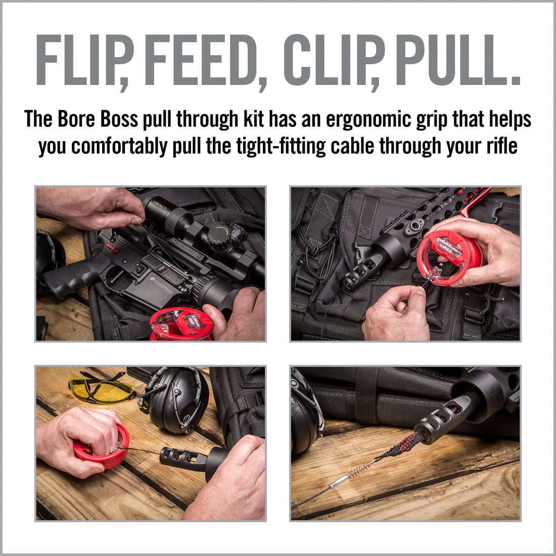 REAL AVID BORE BOSS REINIGUNGSSCHNUR IM KALIBER .223