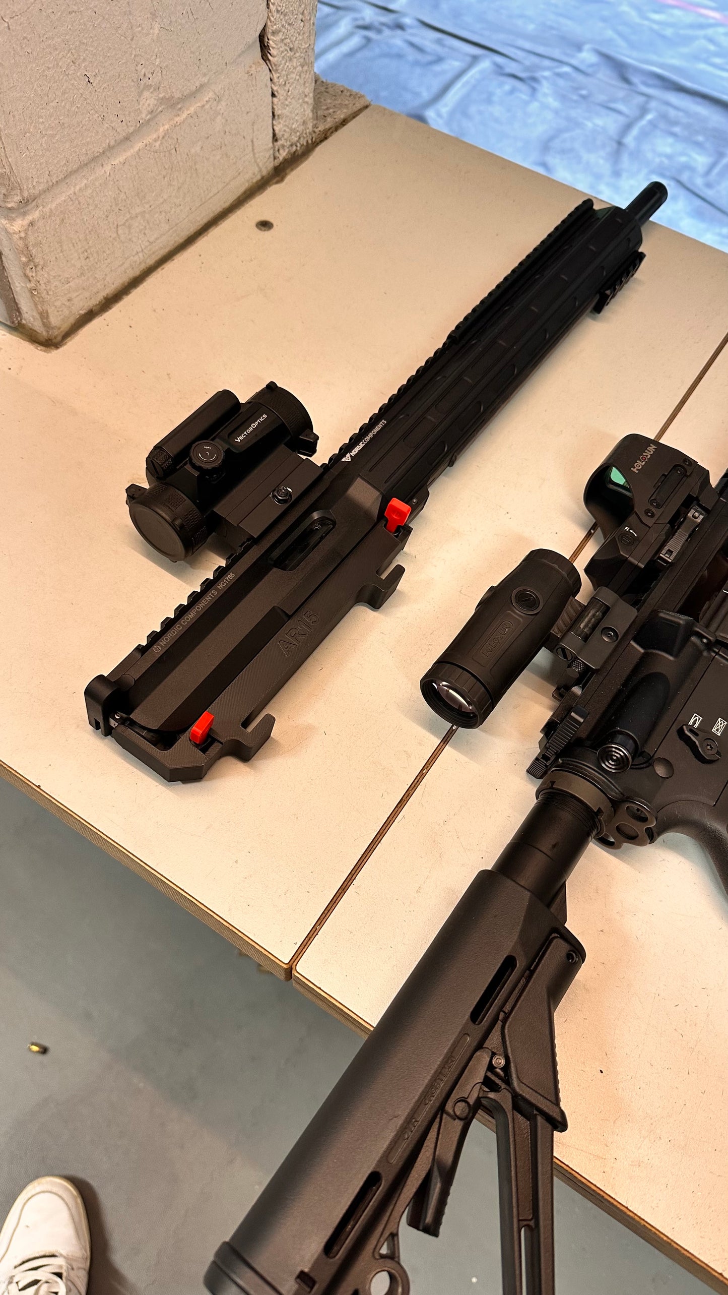 AR Wechselsystem Träger mit Halterung Set, 8kg