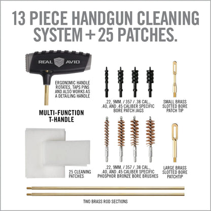 REAL AVID GUN BOSS PRO HANDGUN CLEANING KIT