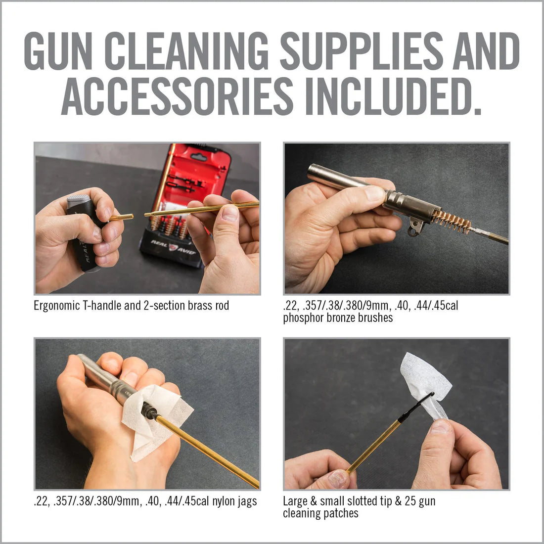 REAL AVID GUN BOSS PRO HANDGUN CLEANING KIT