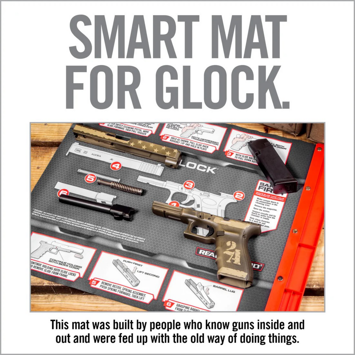 REAL AVID GLOCK Smart Mat Reinigungsmatte