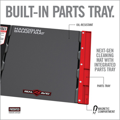 REAL AVID HANDGUN SMART MAT Reinigungsmatte für Kurzwaffe